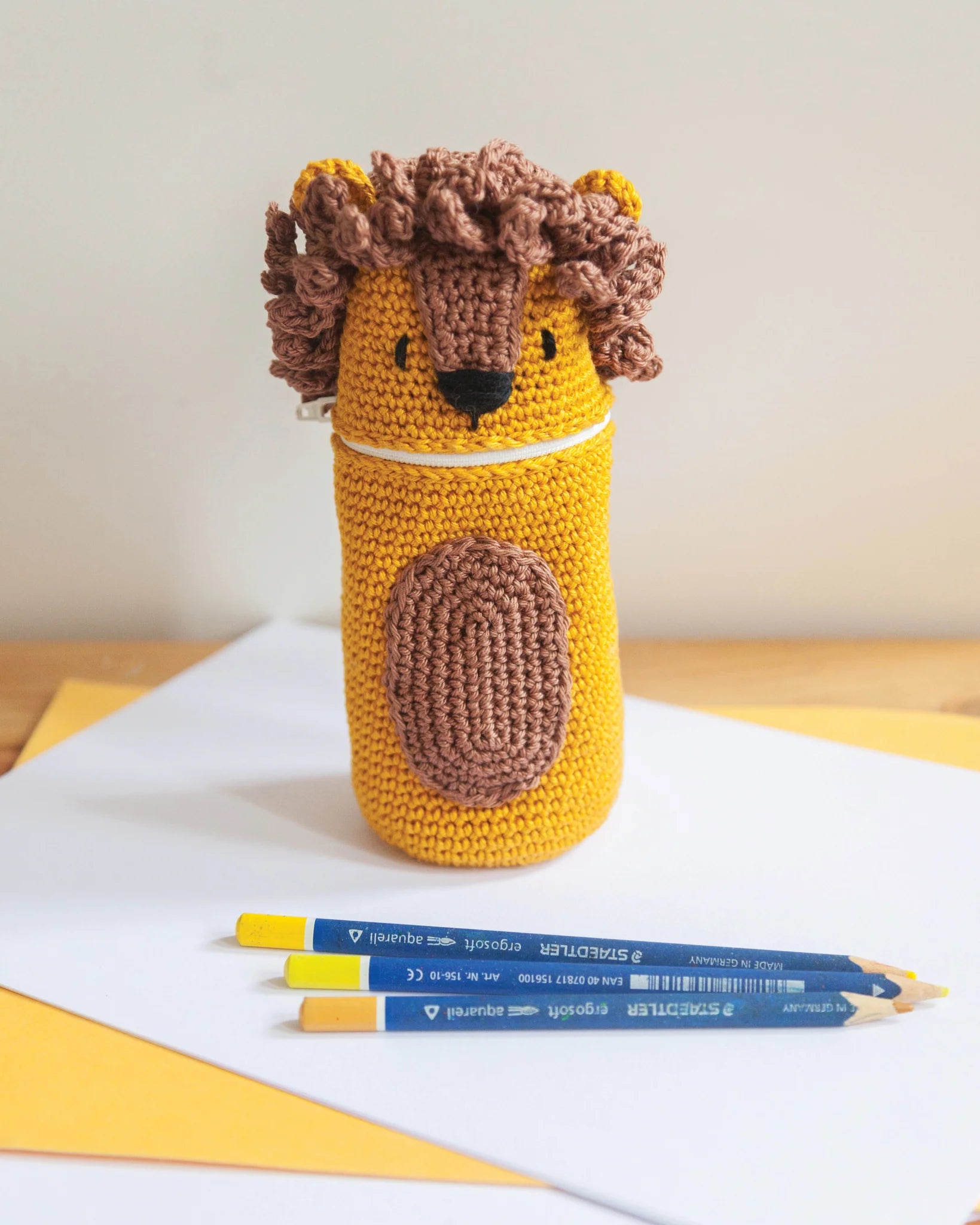 Haakpakket Etui - Wilde Leeuw