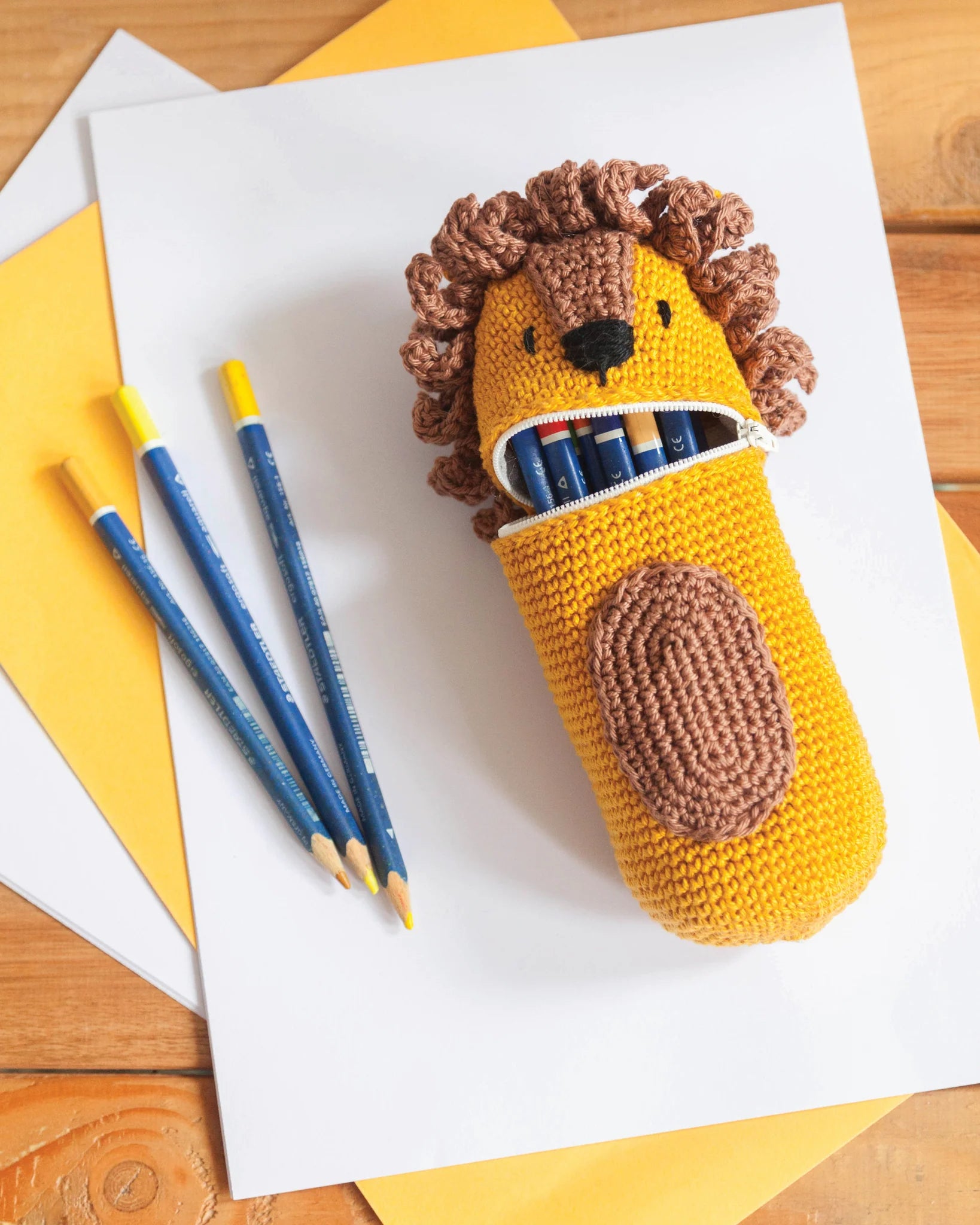 Haakpakket Etui - Wilde Leeuw