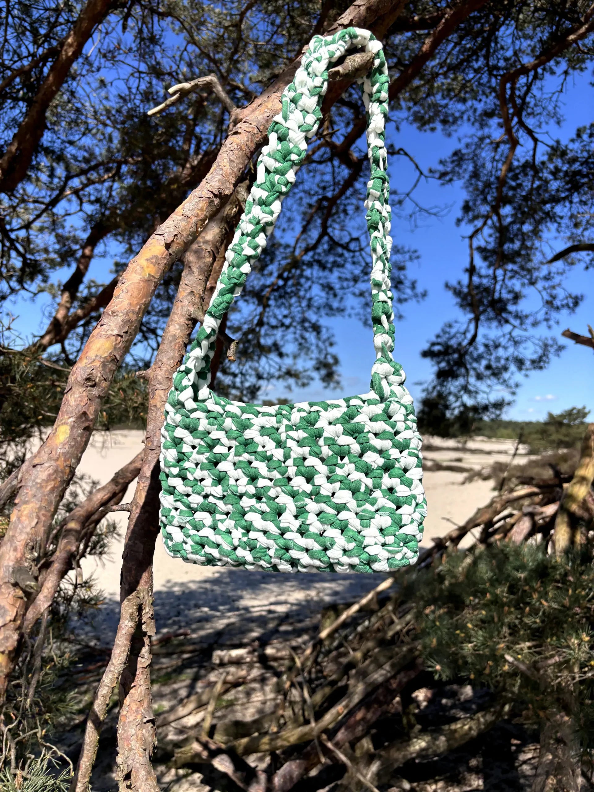 Haakpatroon T-shirt Yarn Bag