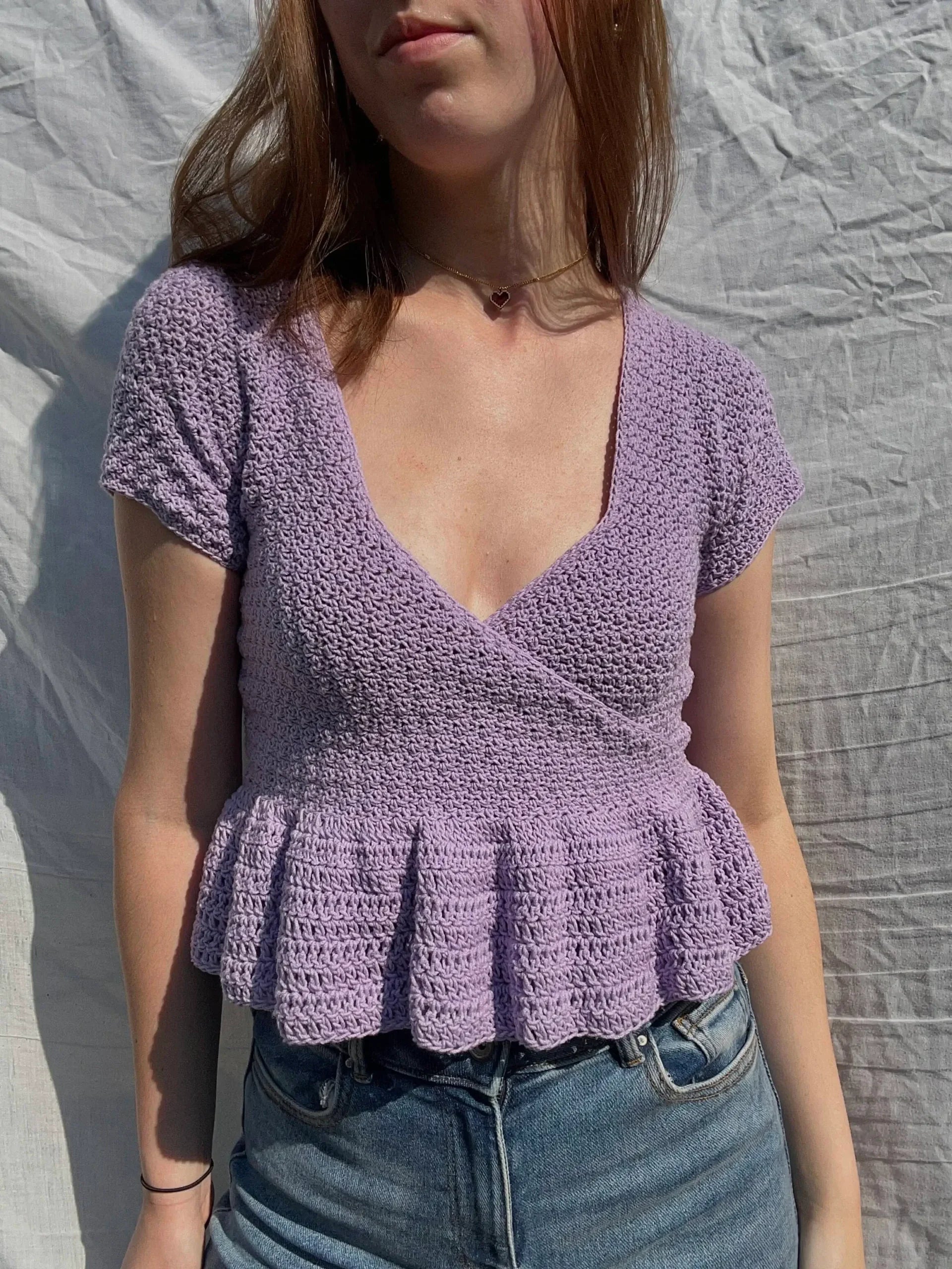 Haakpakket Bella Wrap Top