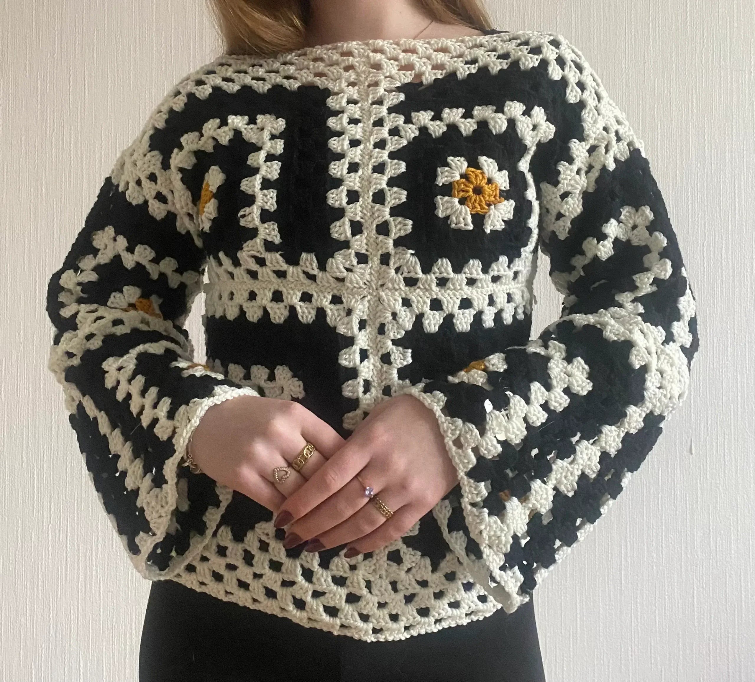 Haakpakket Granny Square Trui