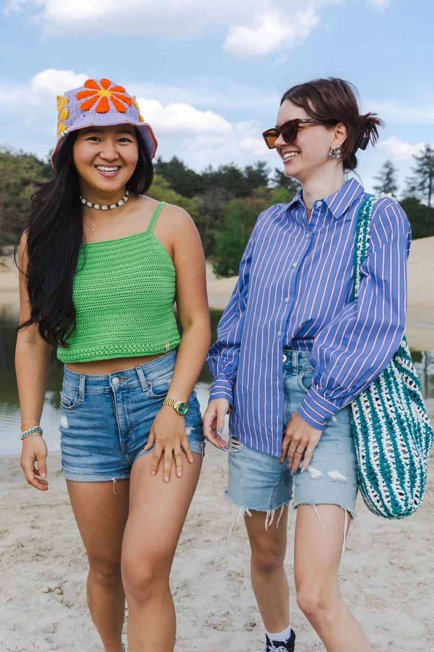 Haakpatroon Beach Bag