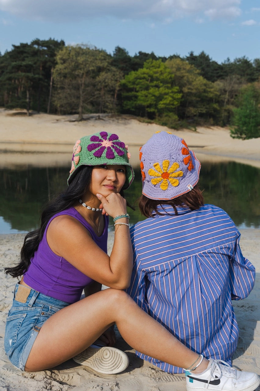 Haakpatroon Festival Bucket Hat