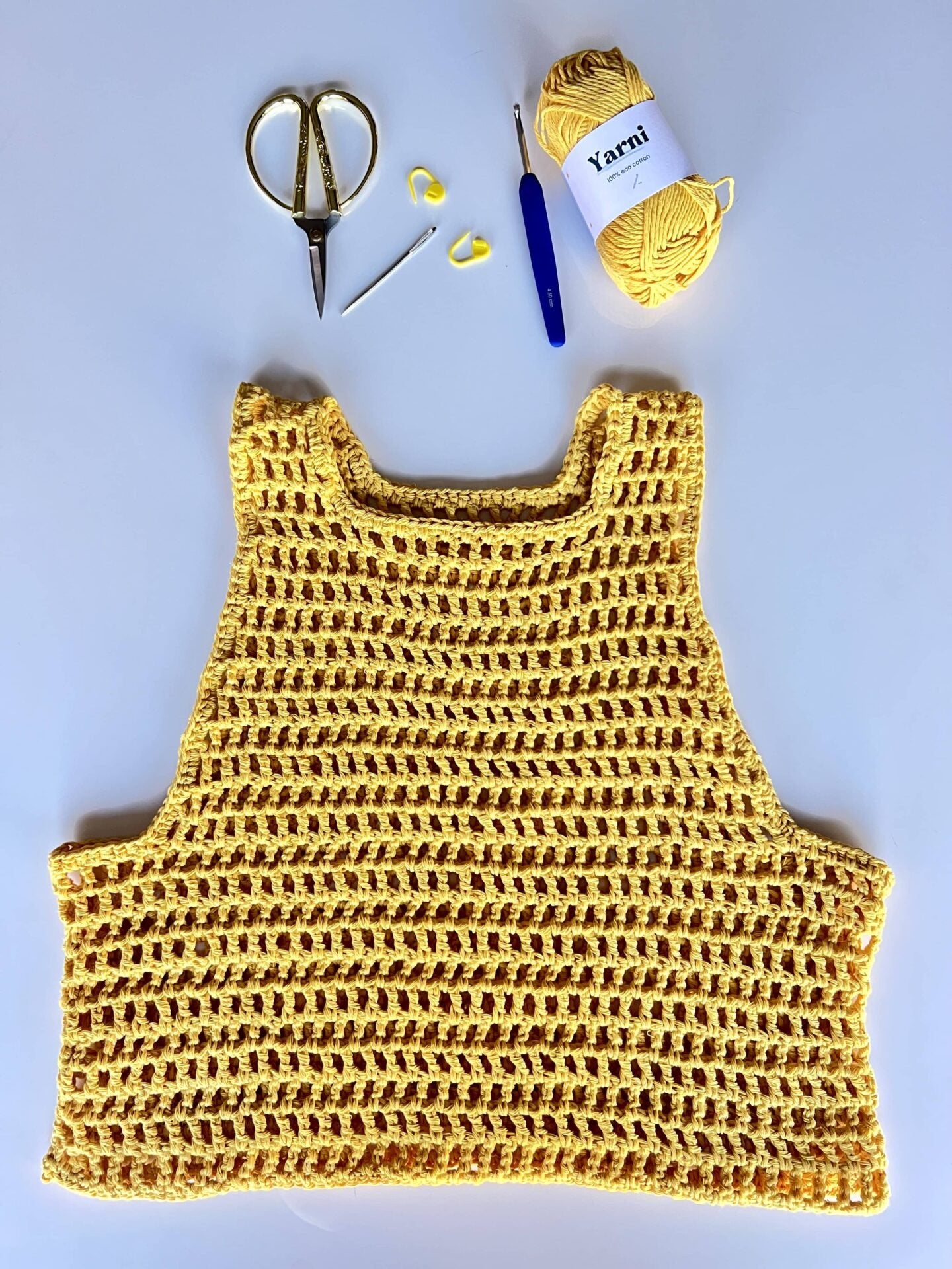 Haakpatroon Sevilla mesh top