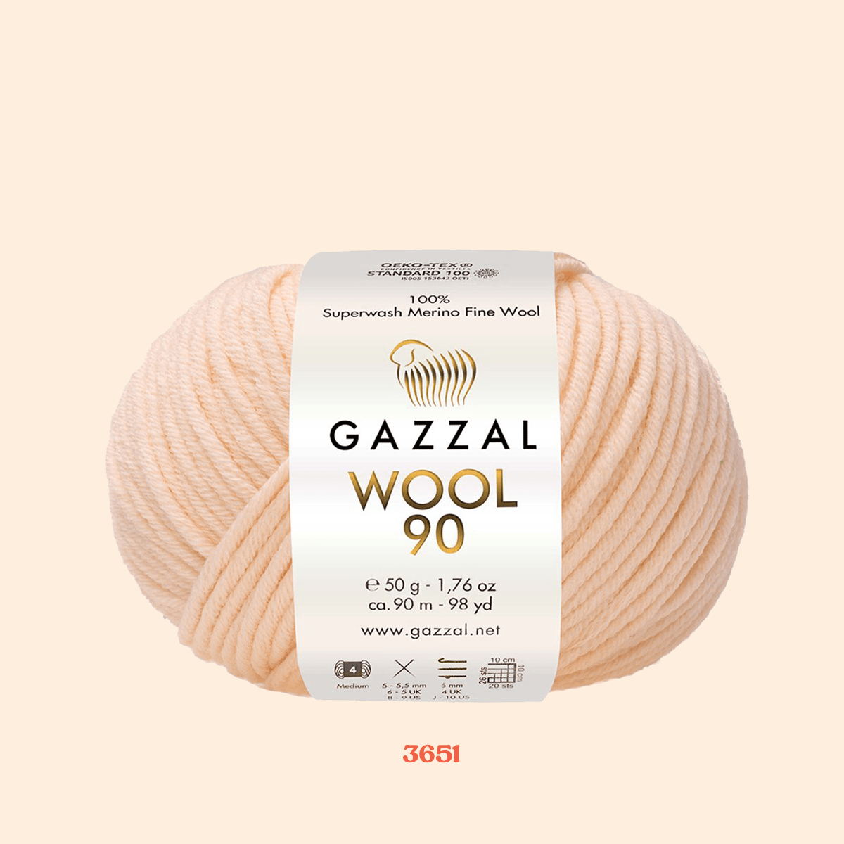 Gazzal Wool 90