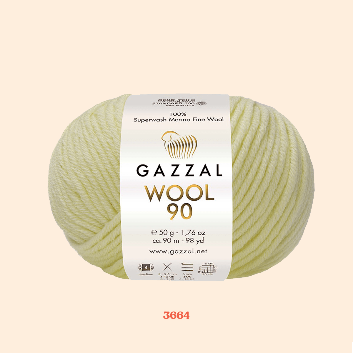 Gazzal Wool 90