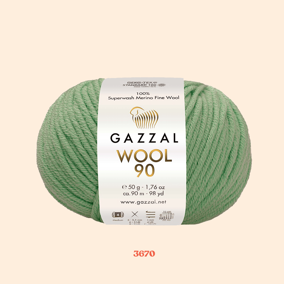 Gazzal Wool 90