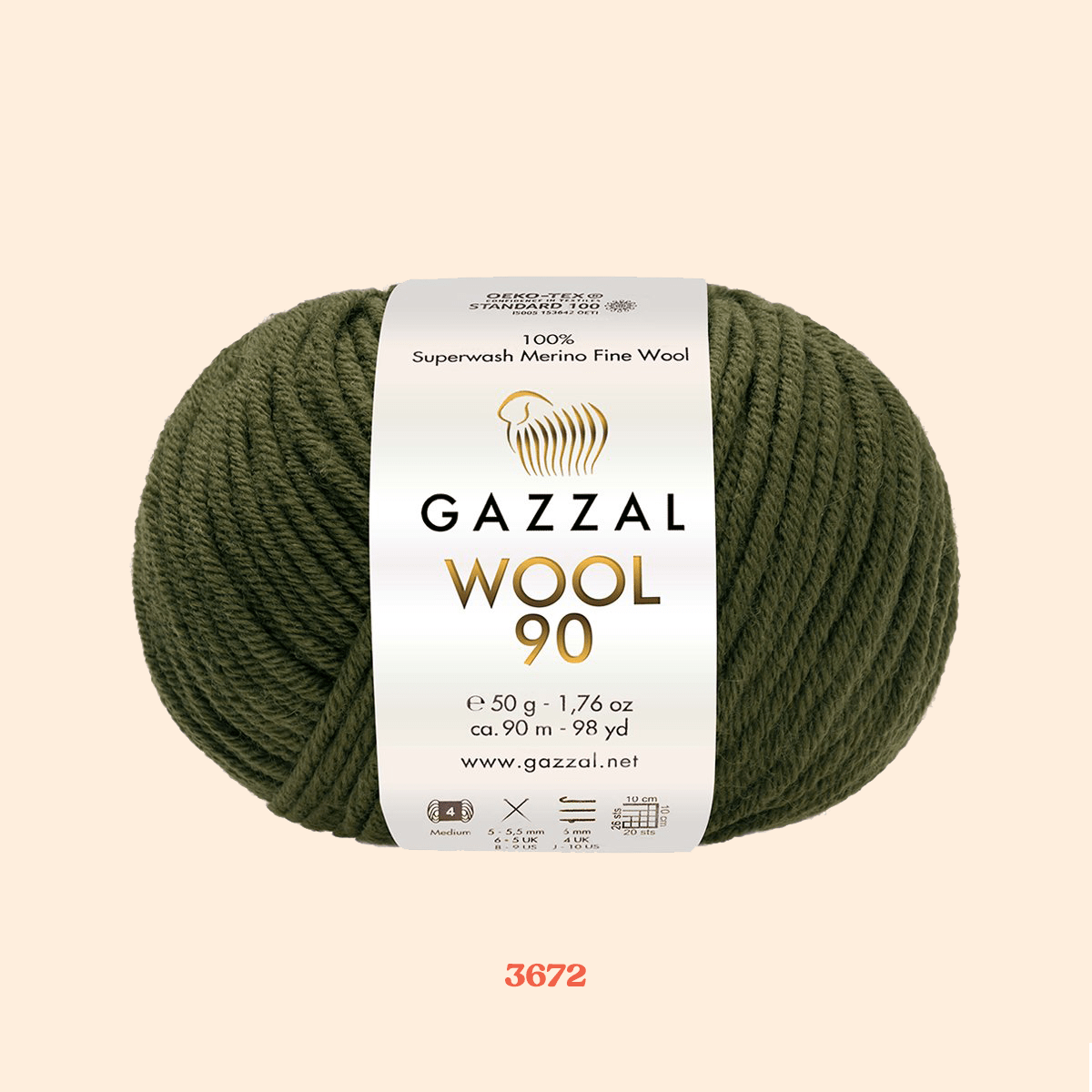 Gazzal Wool 90