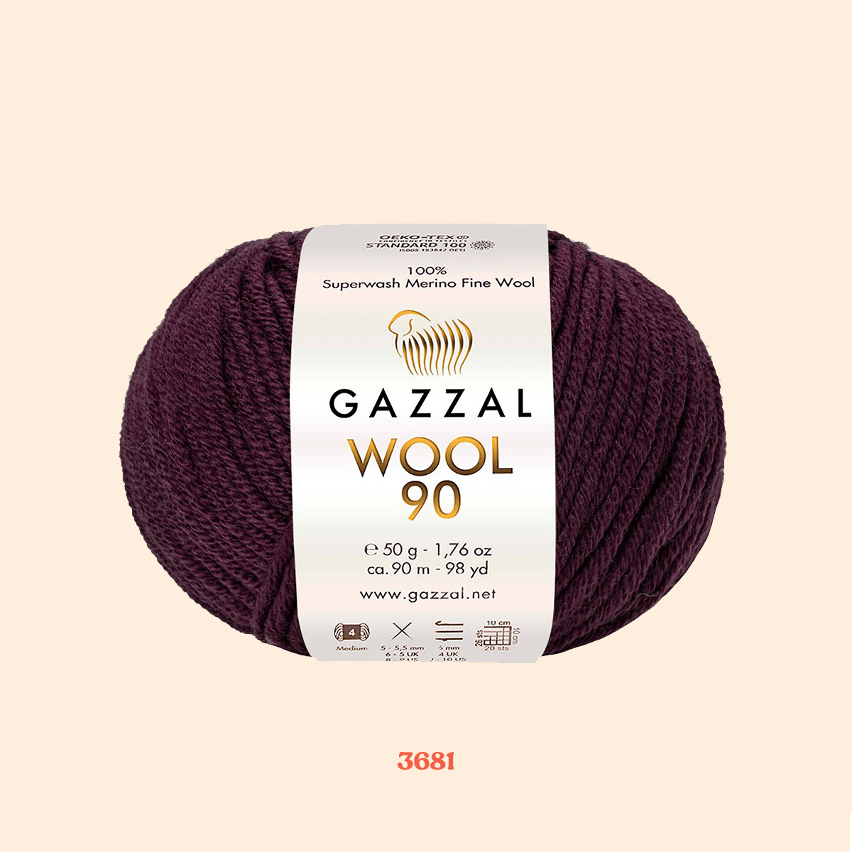 Gazzal Wool 90