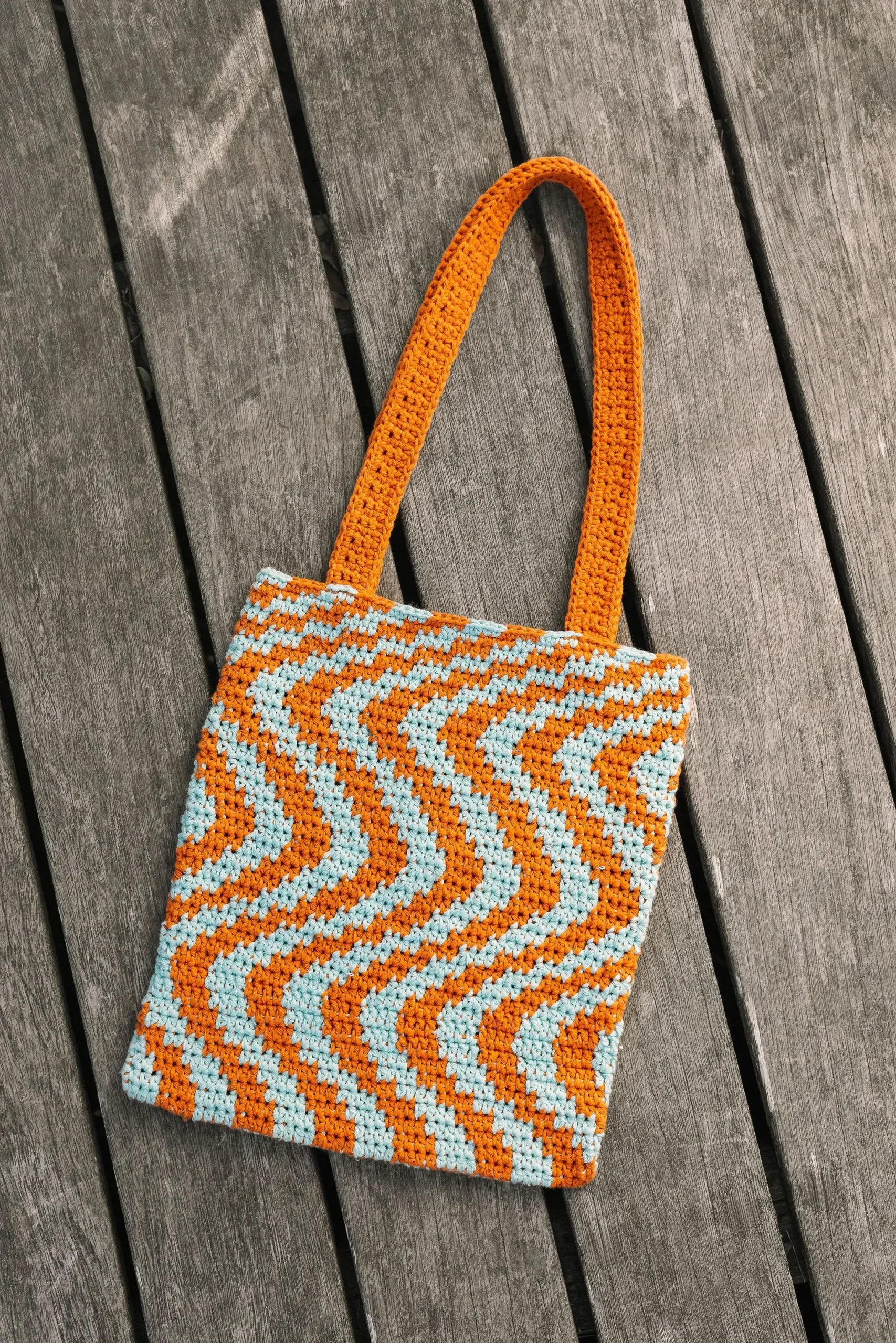 Haakpatroon Zigzag Bag