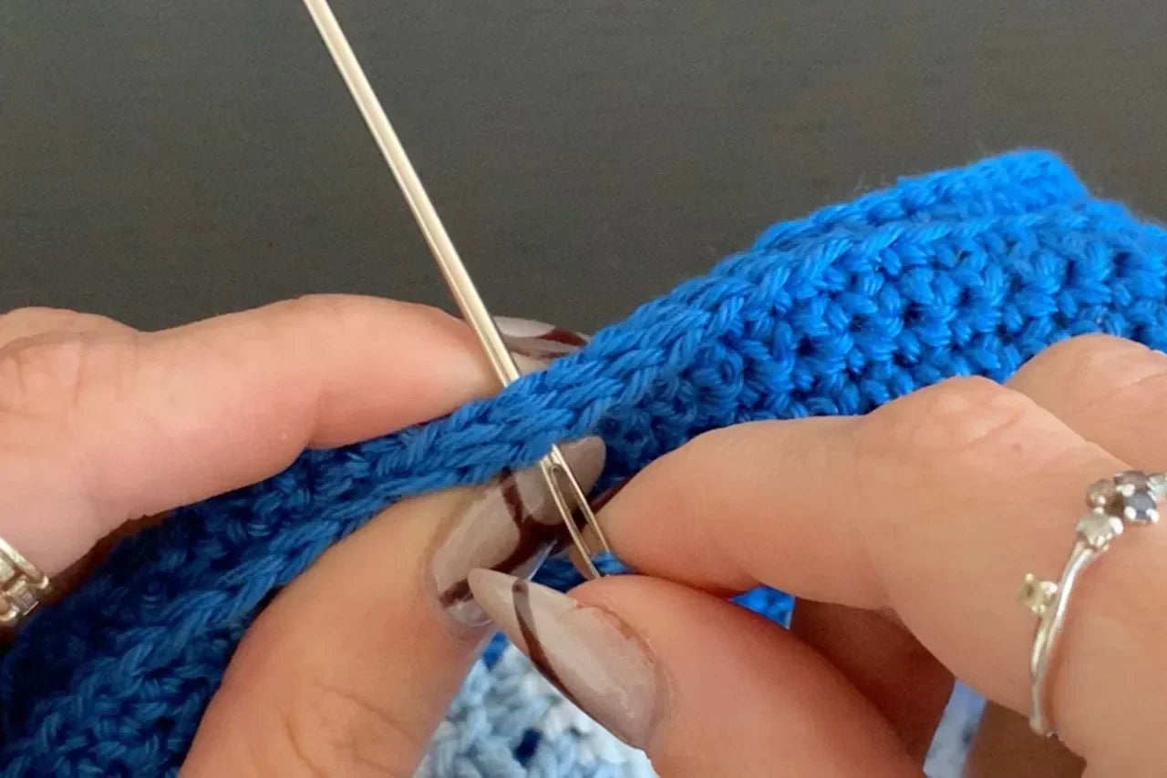 Draadjes wegwerken bij haken: zo maak je het jezelf een stuk makkelijker