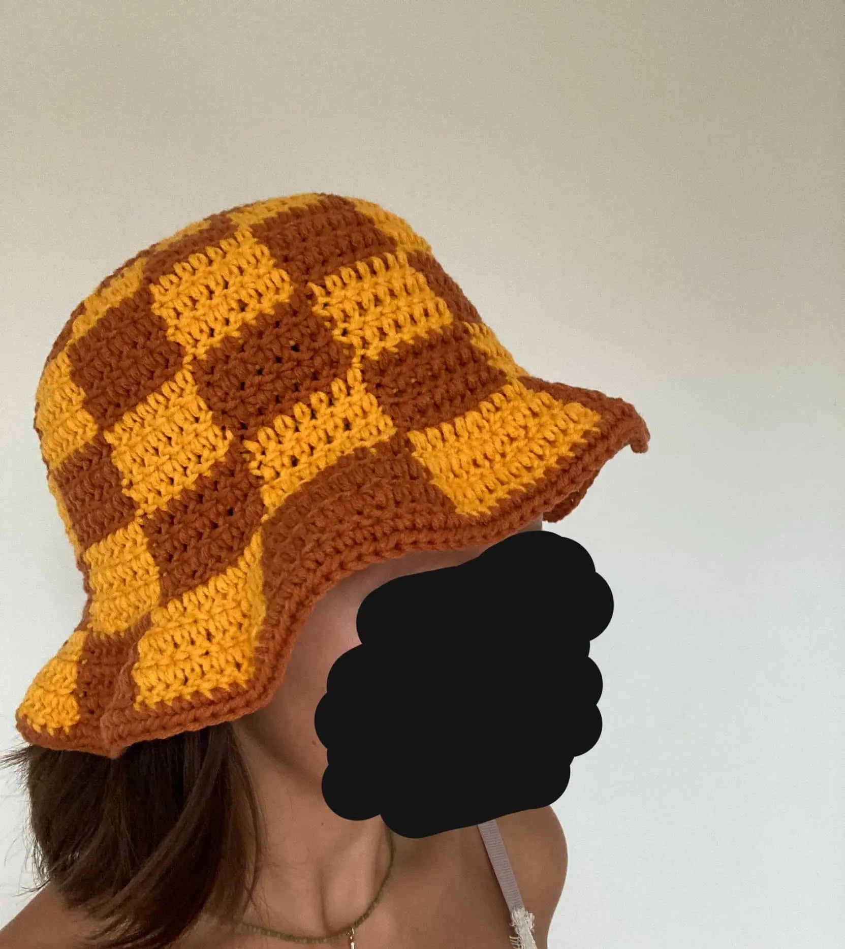 Haakpakket Geruite Bucket Hat