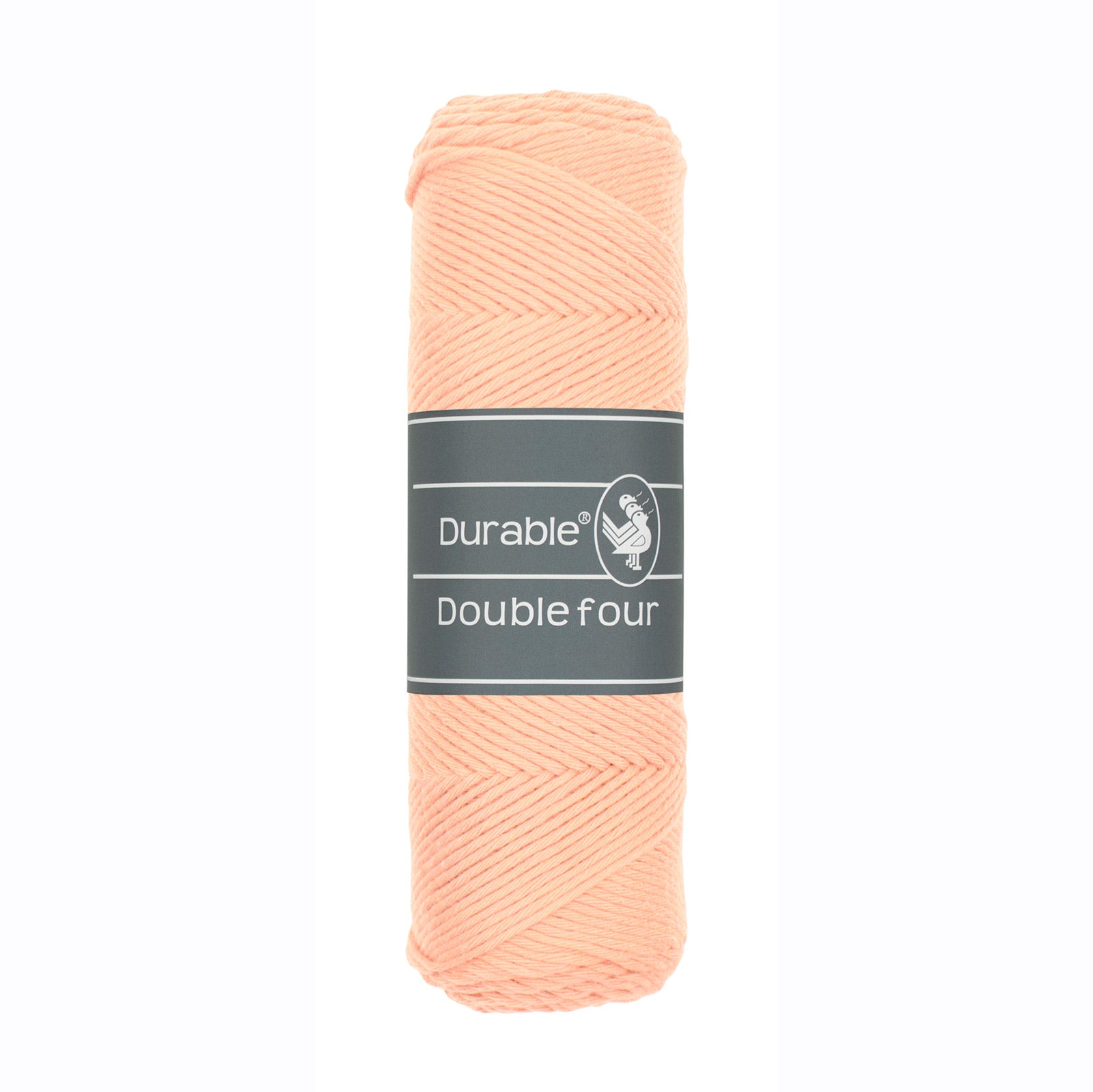 Durable Double Four garen in kleur Peach 211, 100% katoengaren voor haken en breien. 