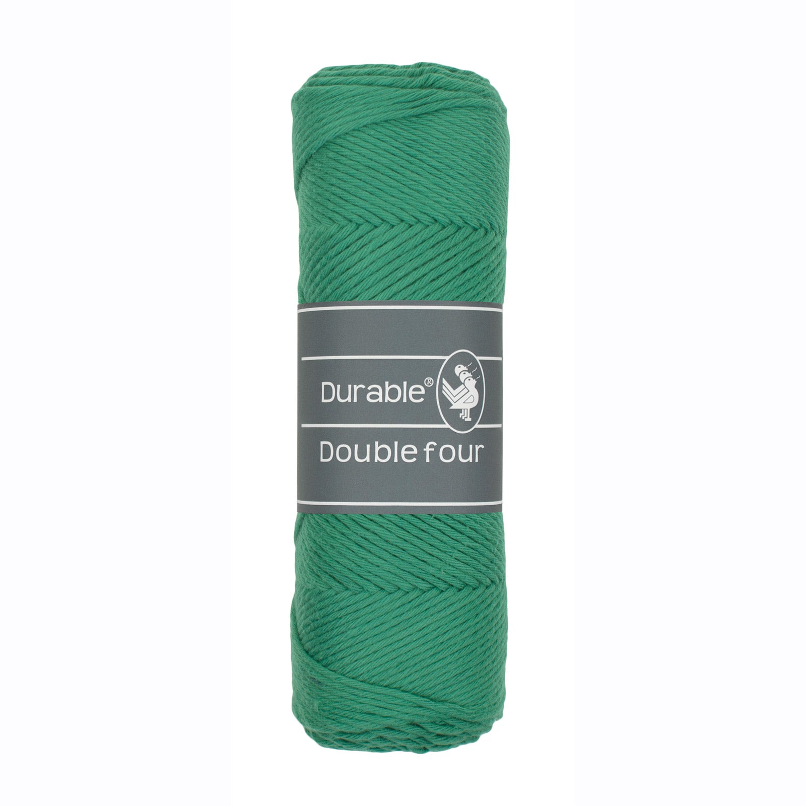 Durable Double Four garen in kleur Agate Green 2139, 100% katoengaren voor haken en breien. 