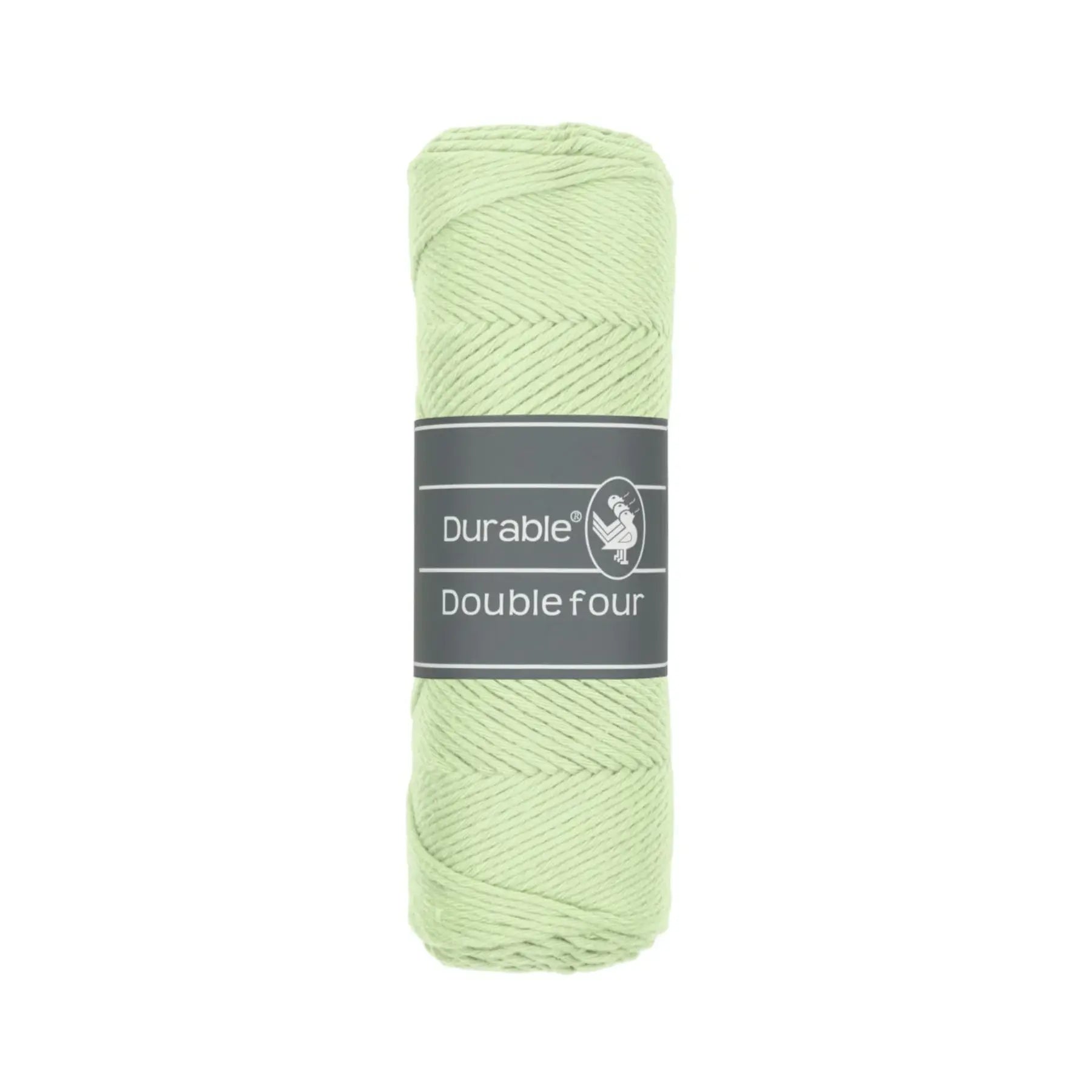 Durable Double Four garen in kleur Light Green 2158, 100% katoengaren voor haken en breien.