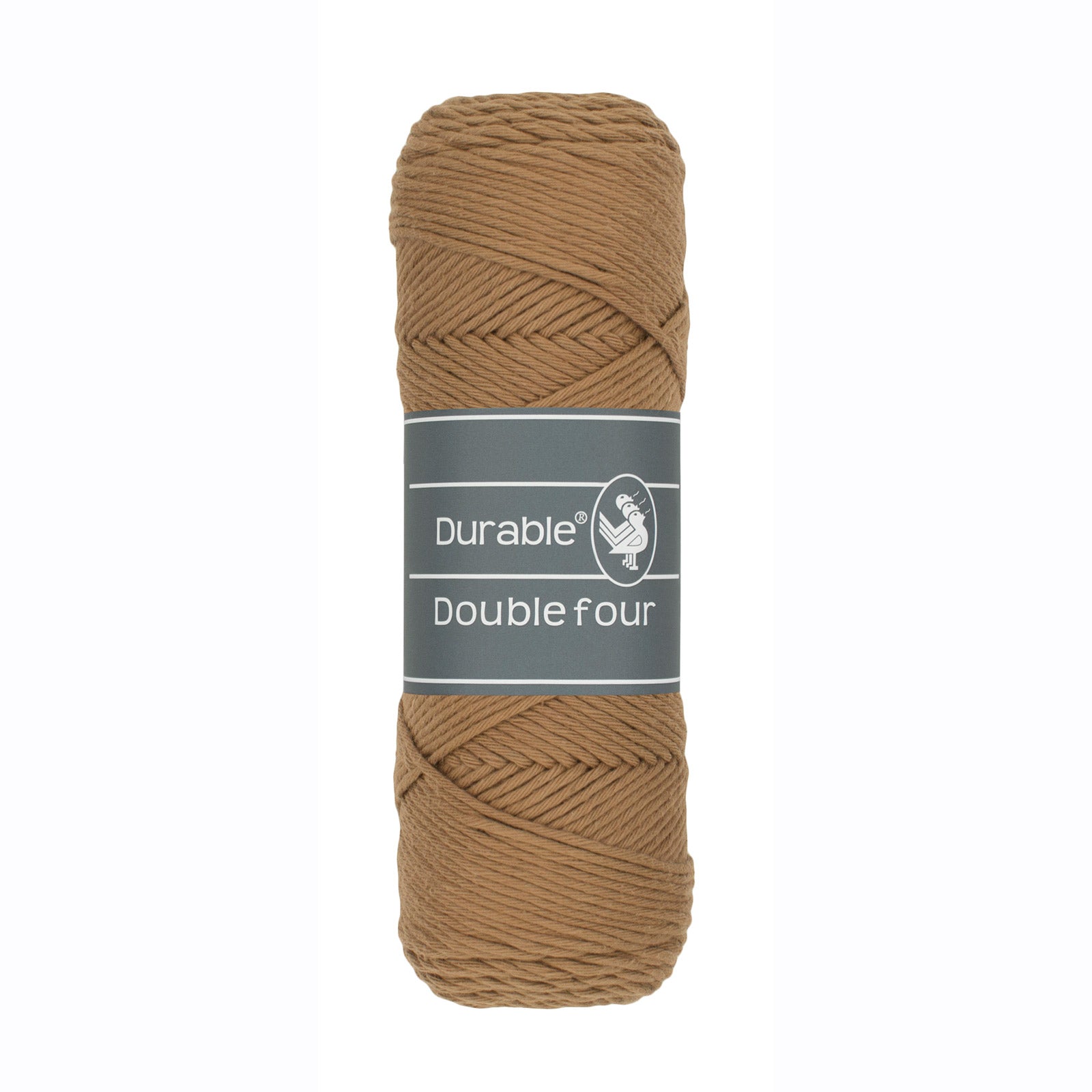 Durable Double Four garen in kleur Hazelnut 2218, 100% katoengaren voor haken en breien. 
