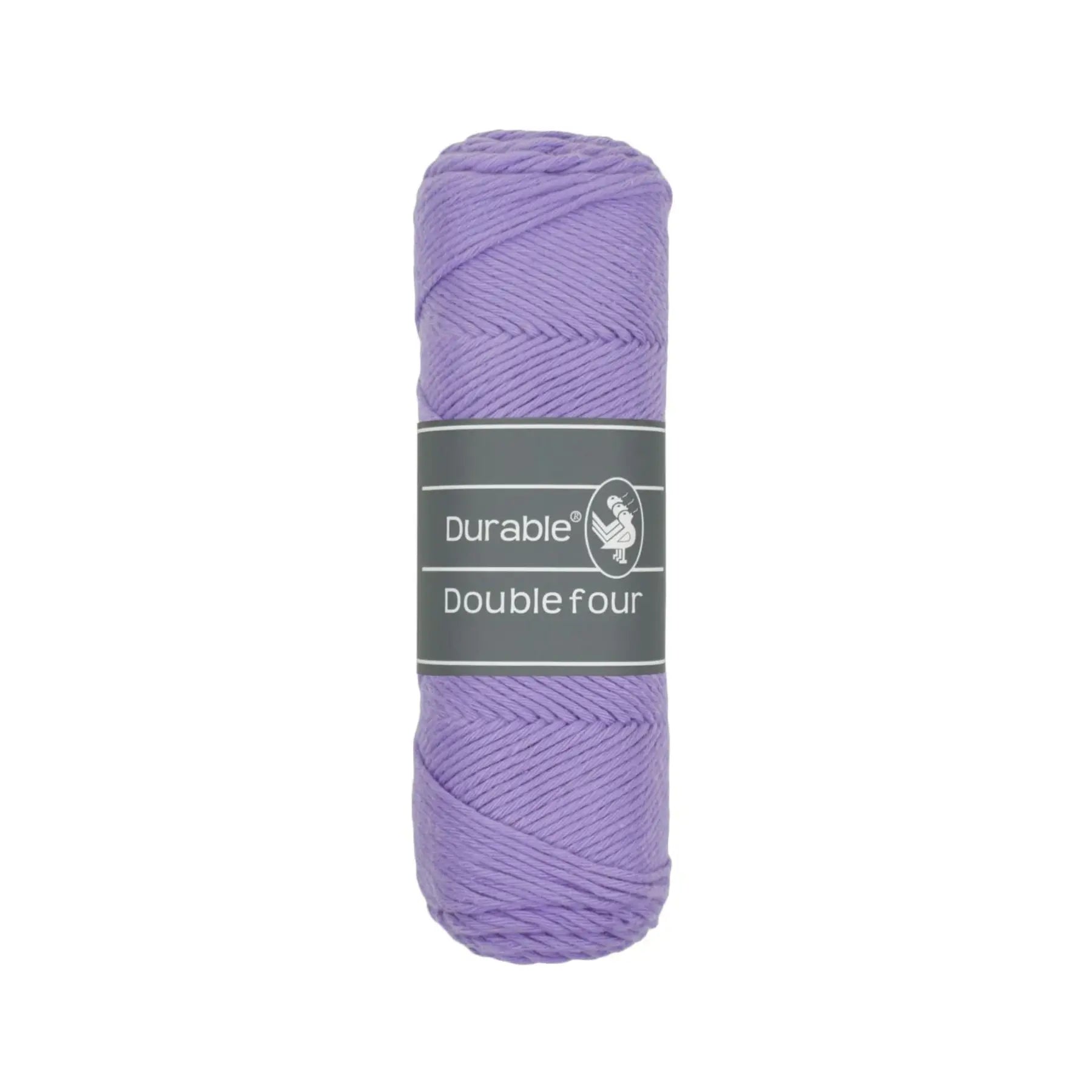 Durable Double Four garen in kleur Light Purple 269, 100% katoengaren voor haken en breien.