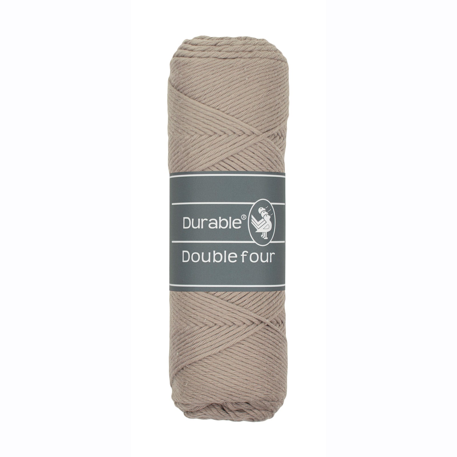 Durable Double Four garen in kleur Taupe 340, 100% katoengaren voor haken en breien. 