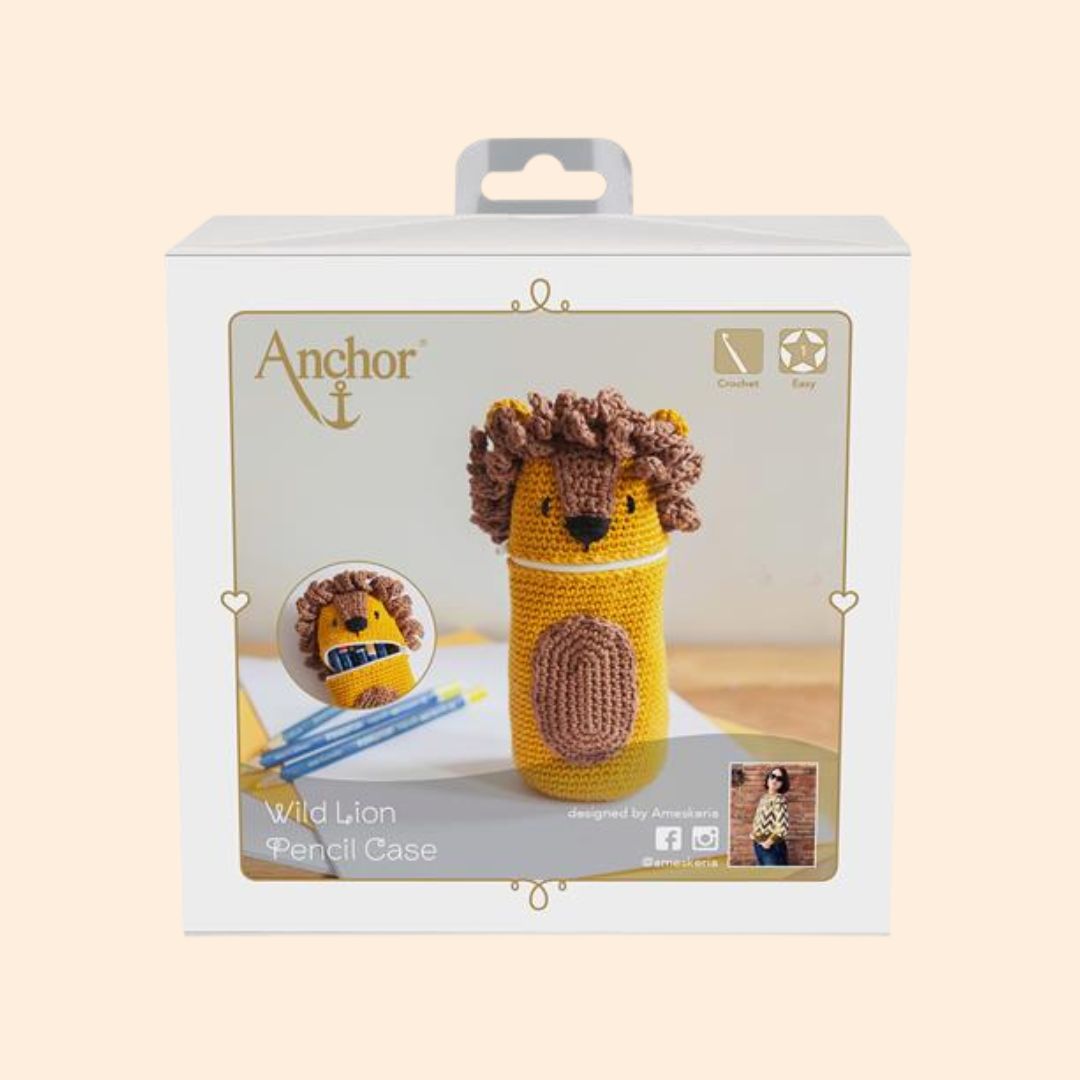 Haakpakket Etui - Wilde Leeuw