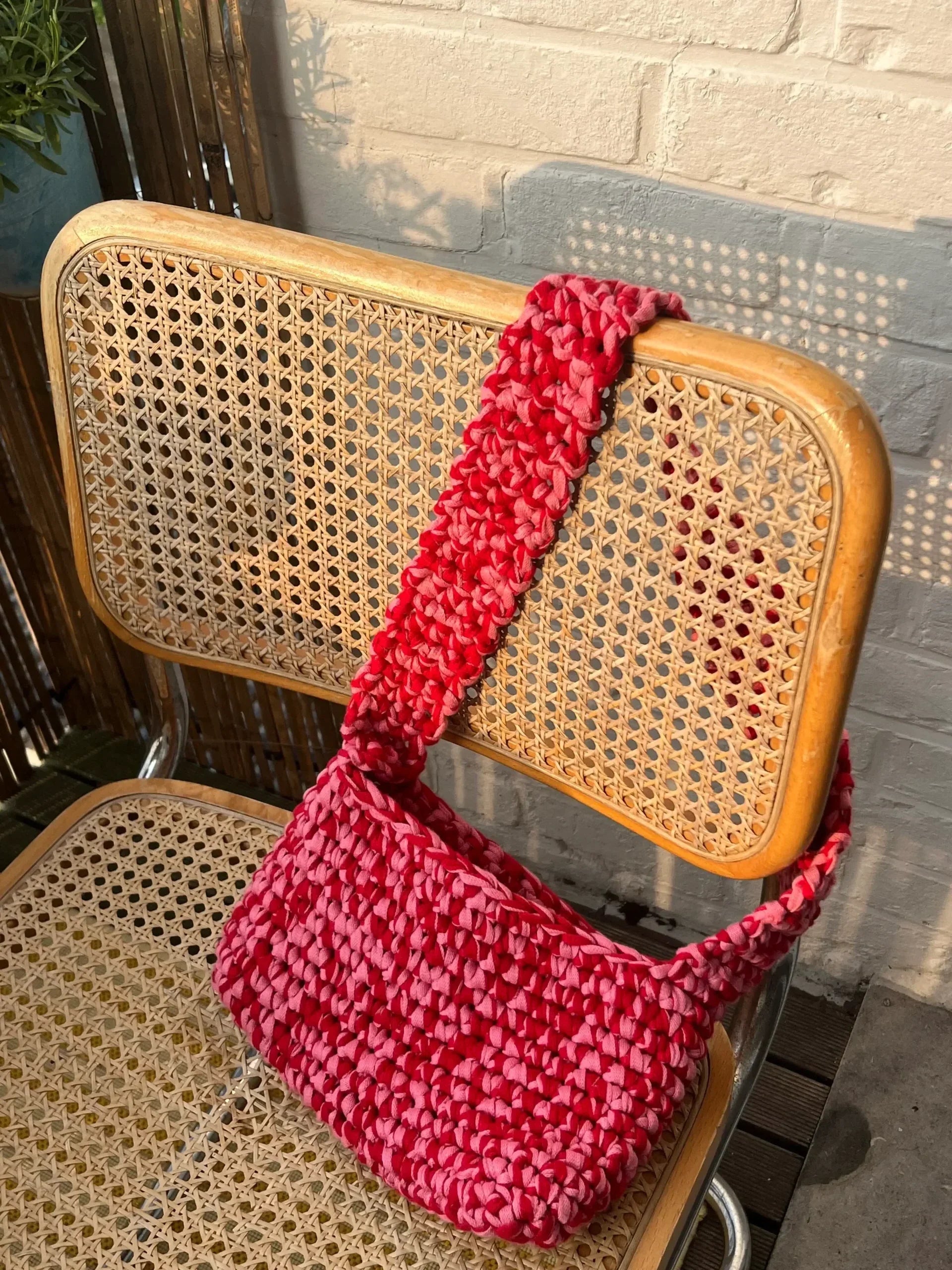 Haakpatroon T-shirt Yarn Bag