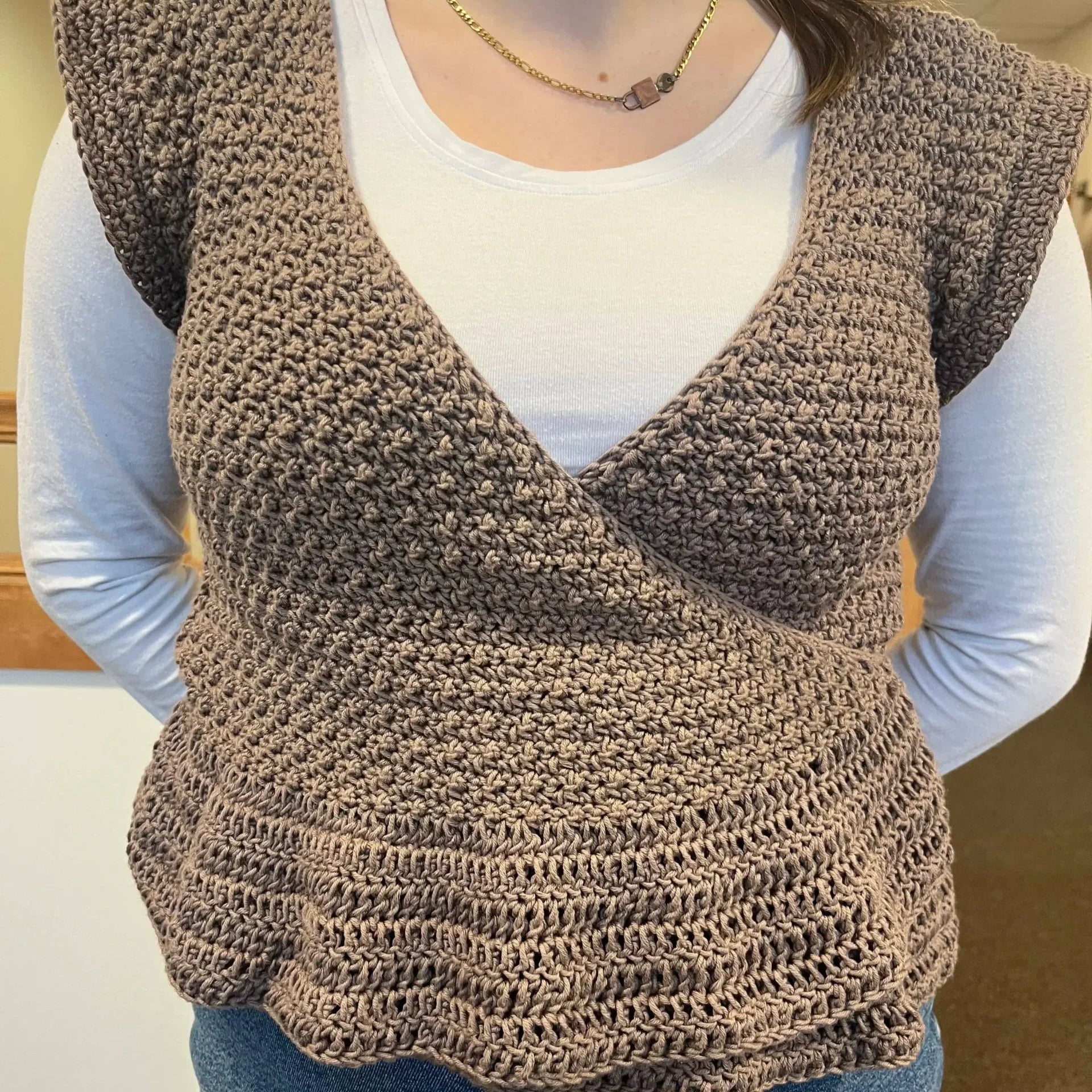Haakpatroon Bella Wrap Top