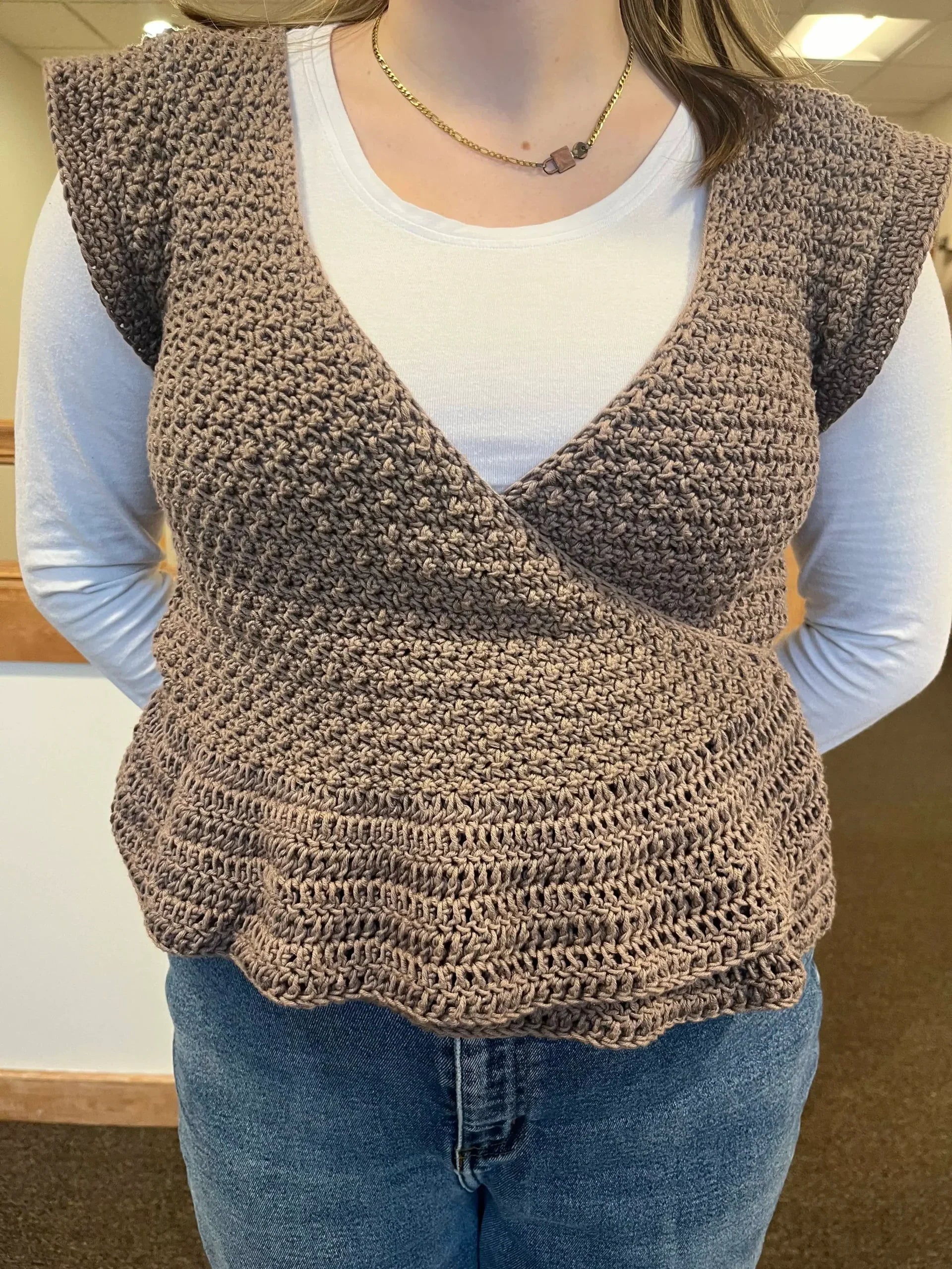 Haakpakket Bella Wrap Top
