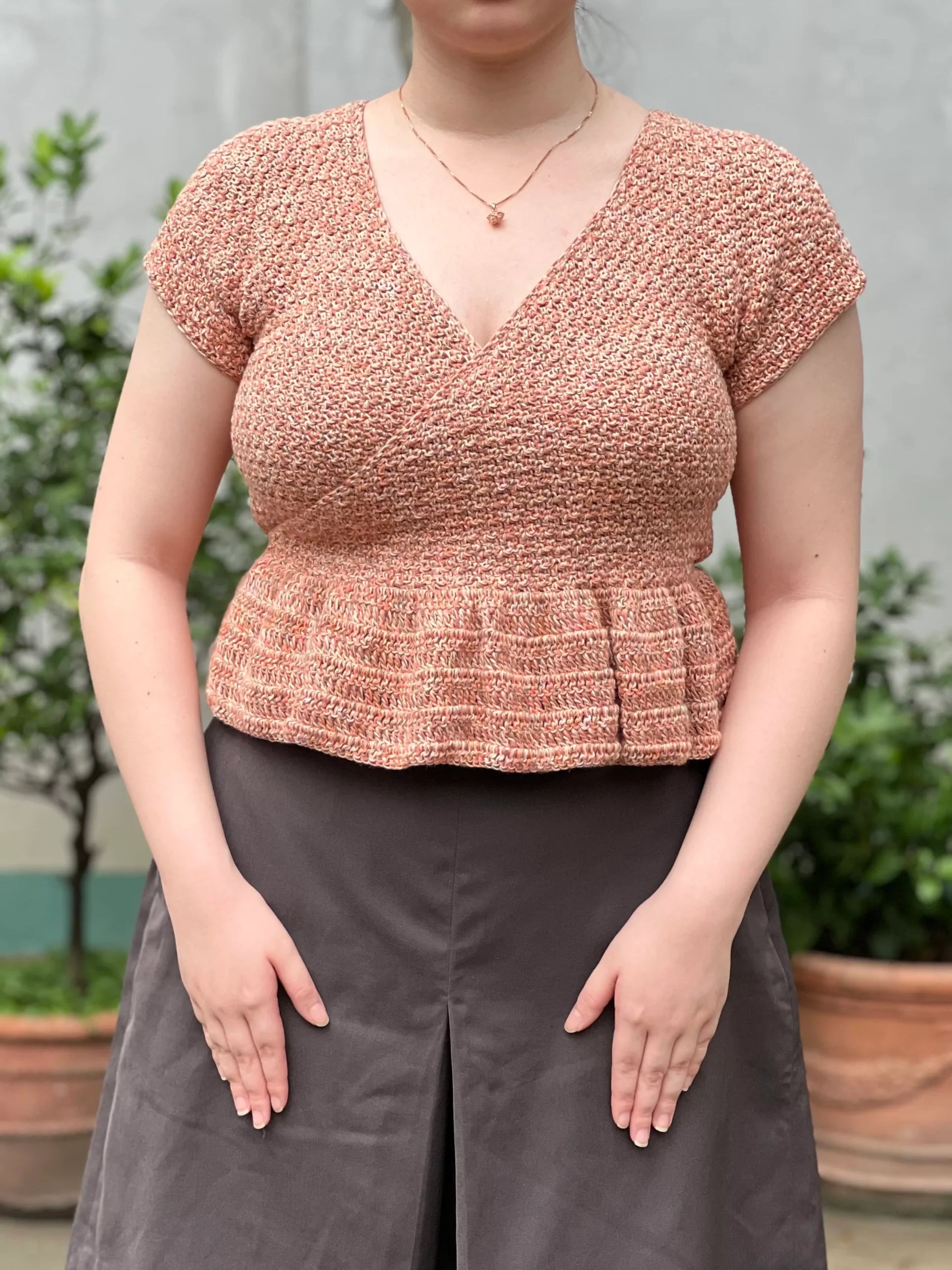 Haakpakket Bella Wrap Top