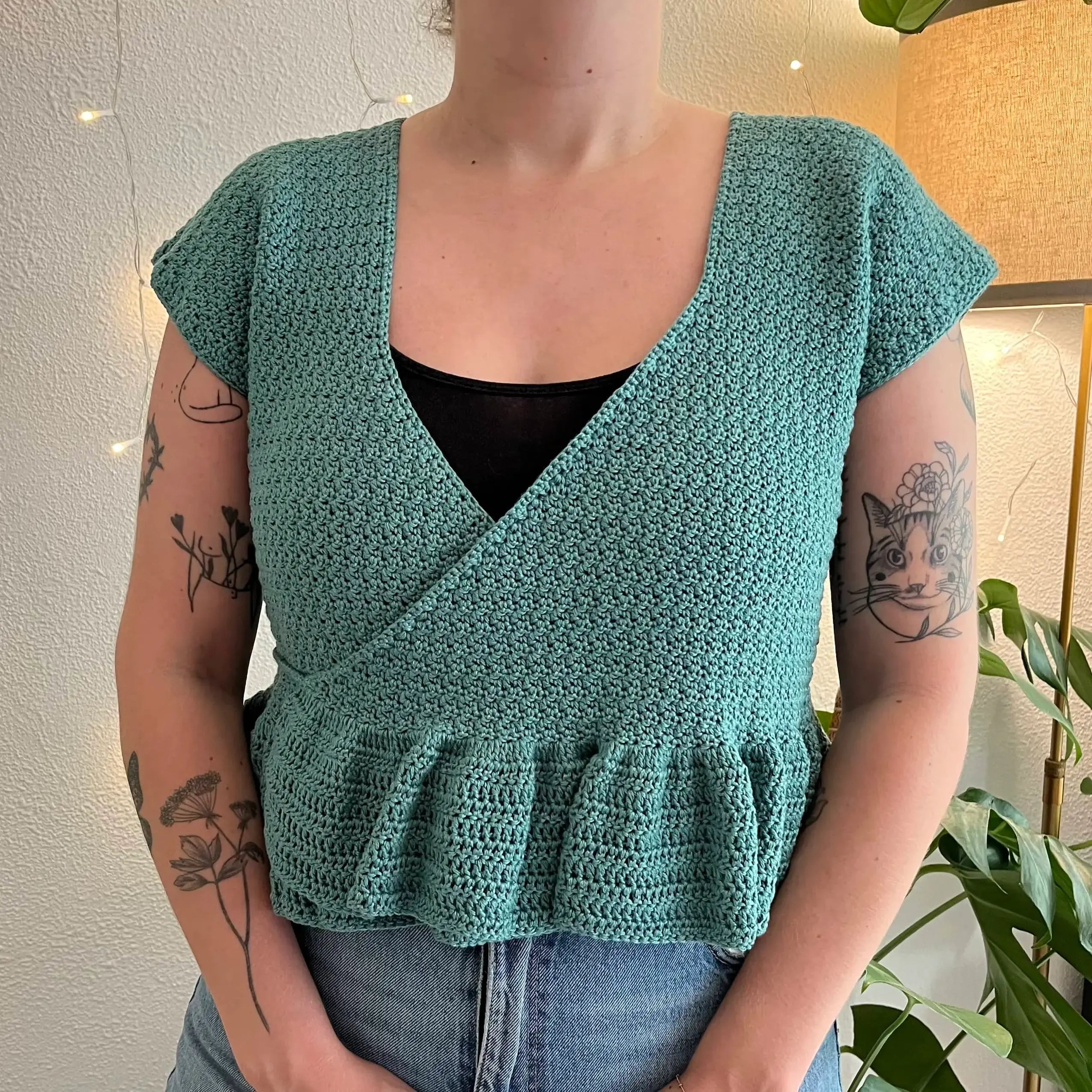 Haakpakket Bella Wrap Top