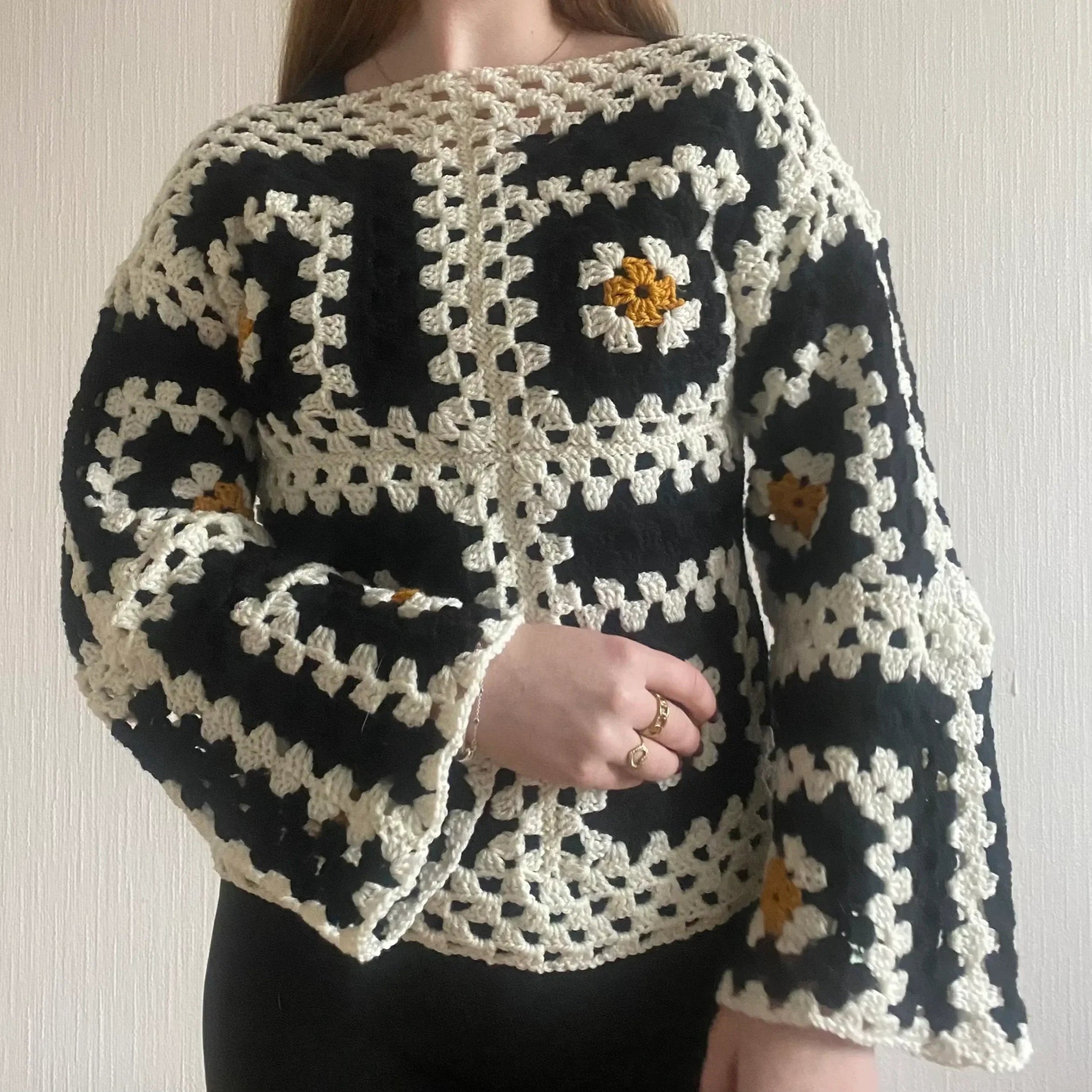 Haakpakket Granny Square Trui