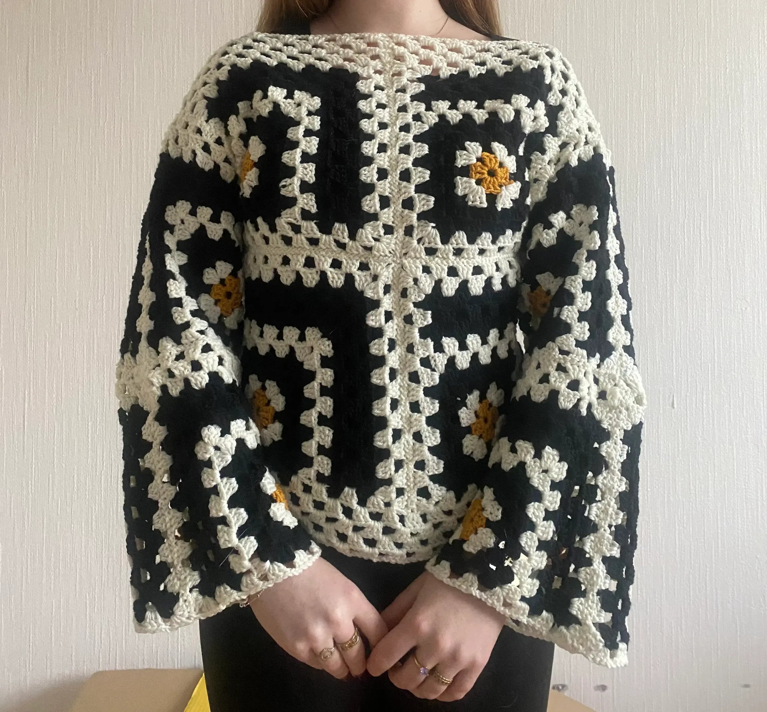Haakpakket Granny Square Trui