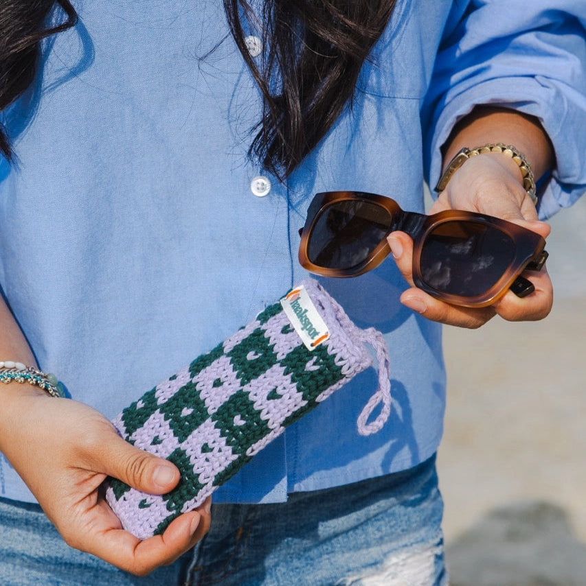 Haakpatroon Sunglass Case