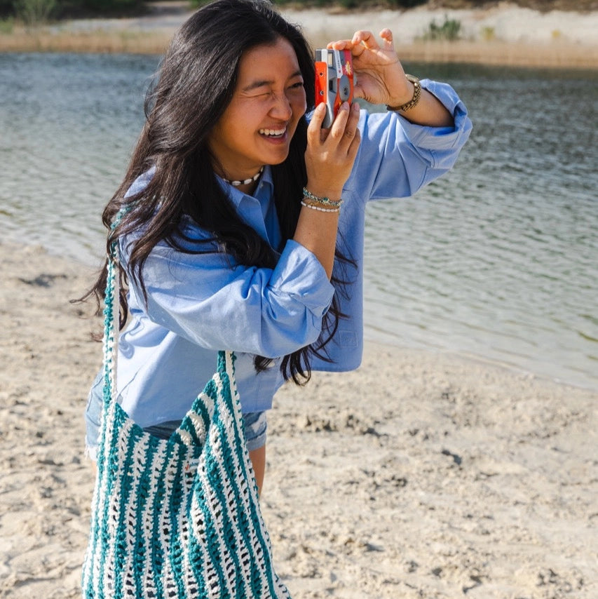 Haakpatroon Beach Bag