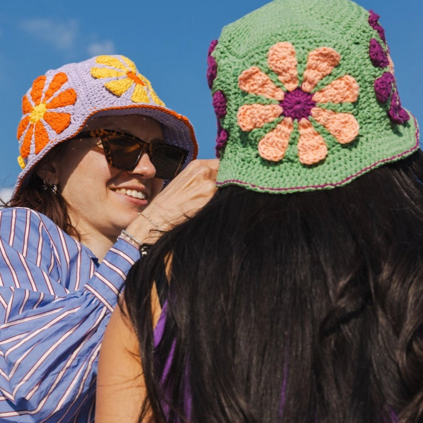 Haakpatroon Festival Bucket Hat