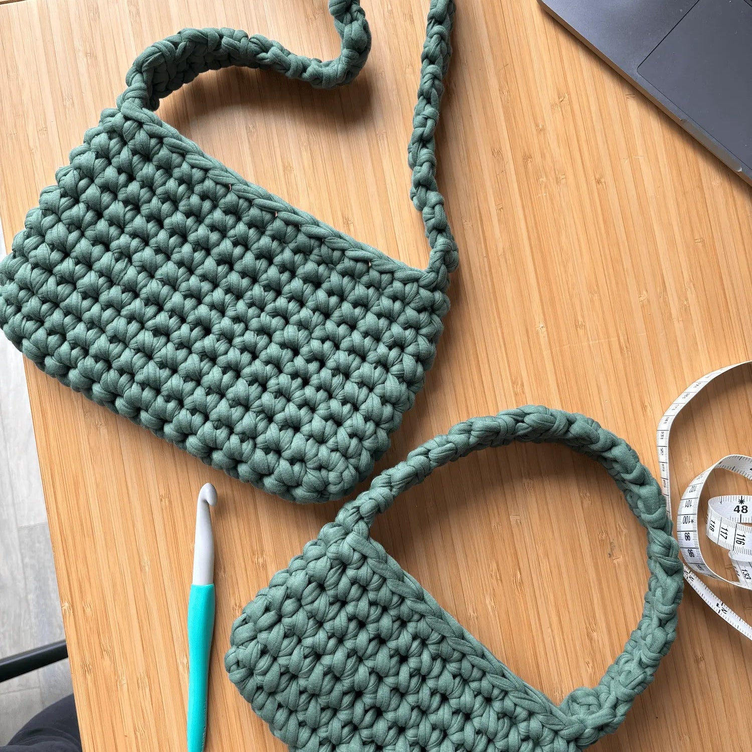 Haakpatroon T-shirt Yarn Bag
