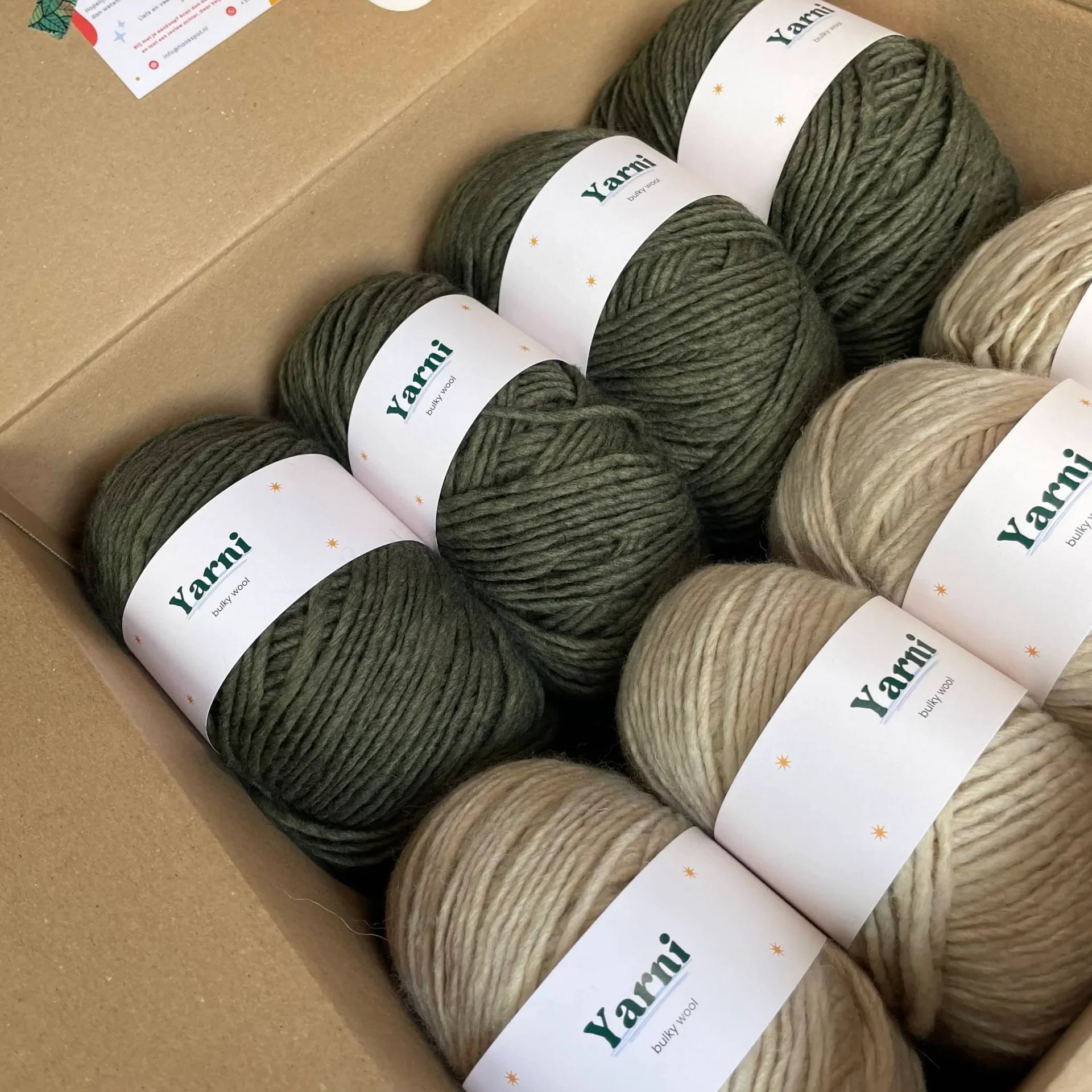 Yarni bulky wool