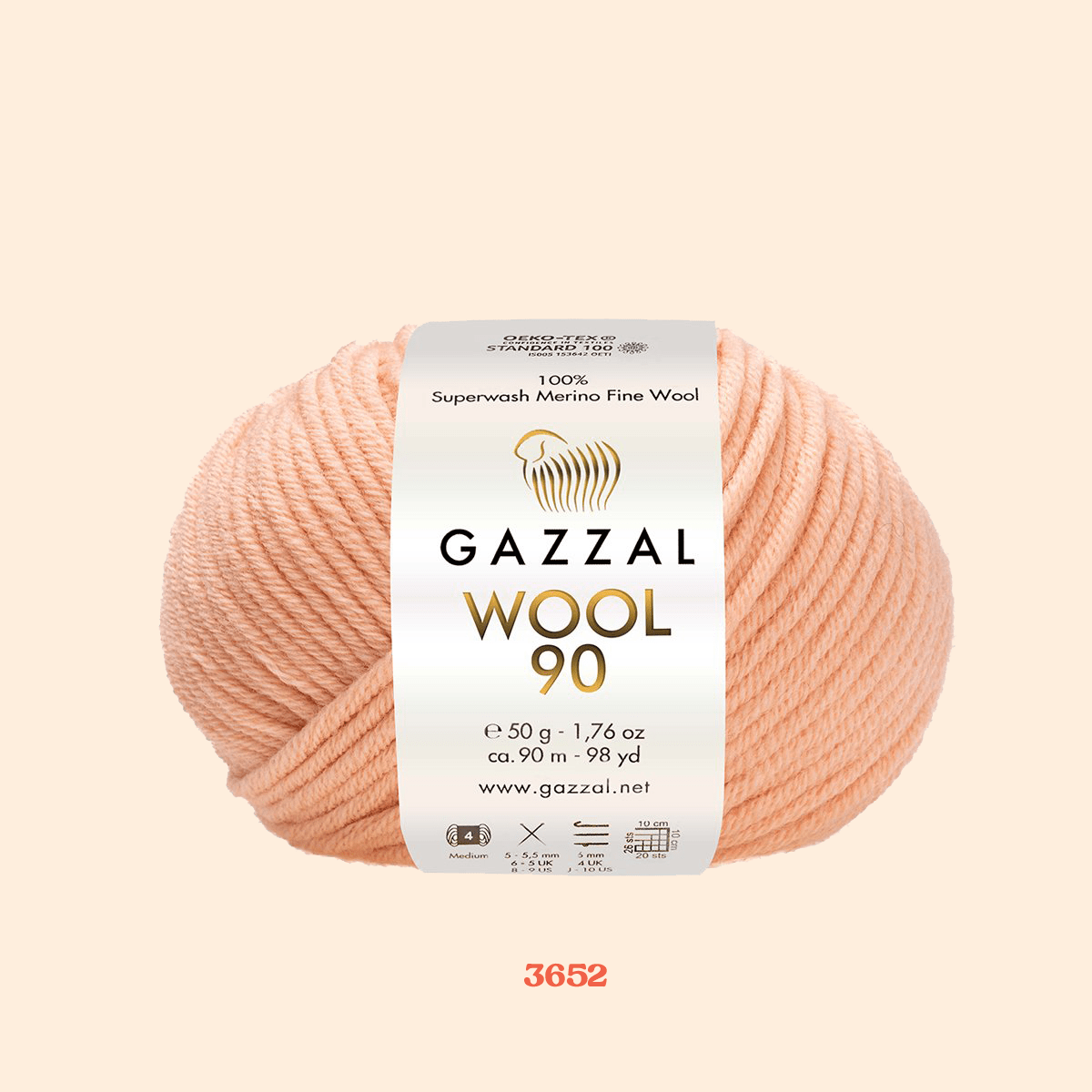 Gazzal Wool 90