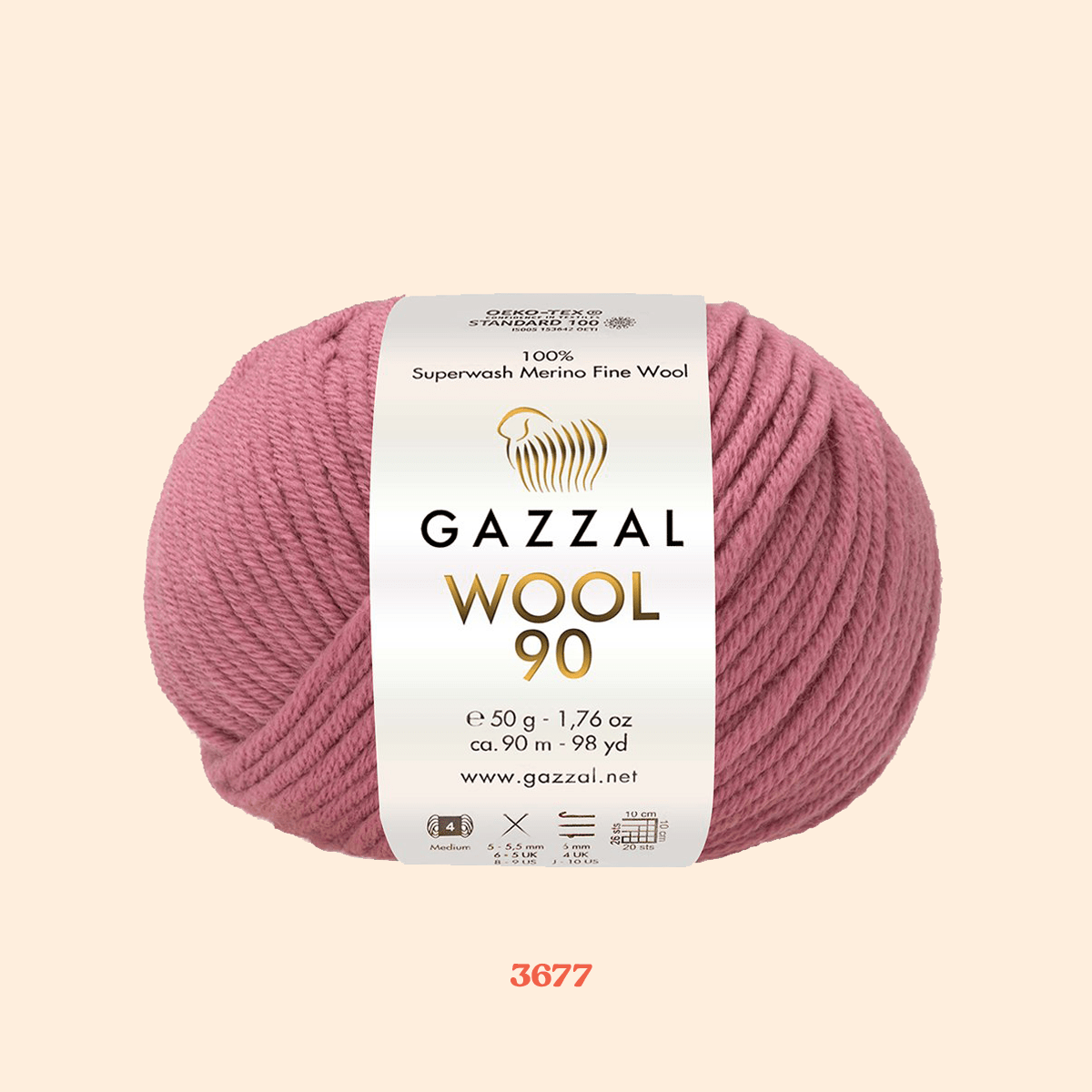 Gazzal Wool 90