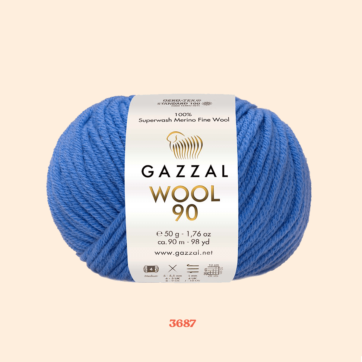 Gazzal Wool 90