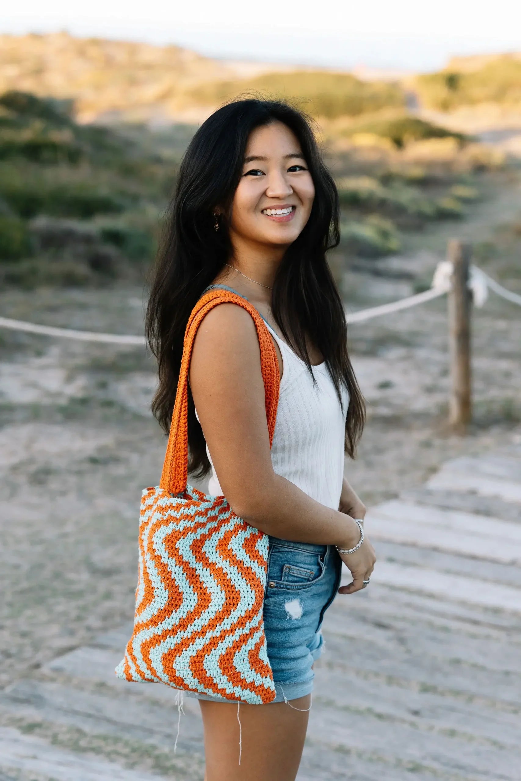 Haakpatroon Zigzag Bag
