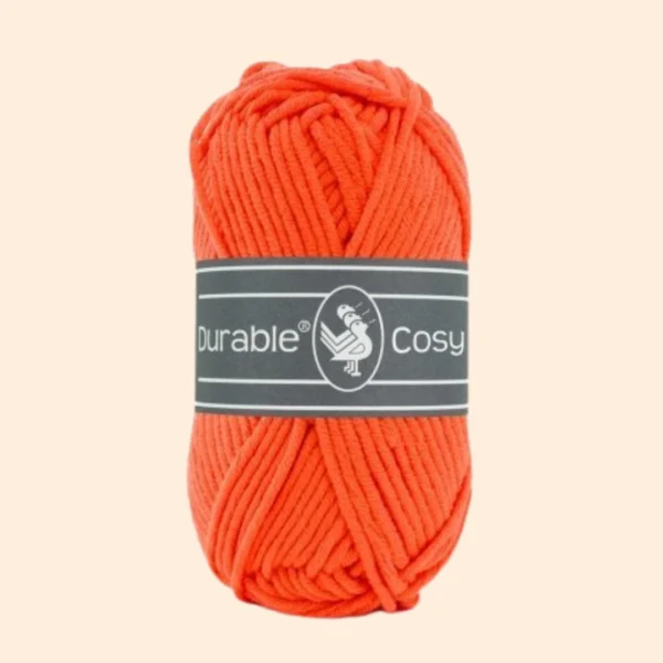 Durable-Cosy-haakgaren-2194-Orange