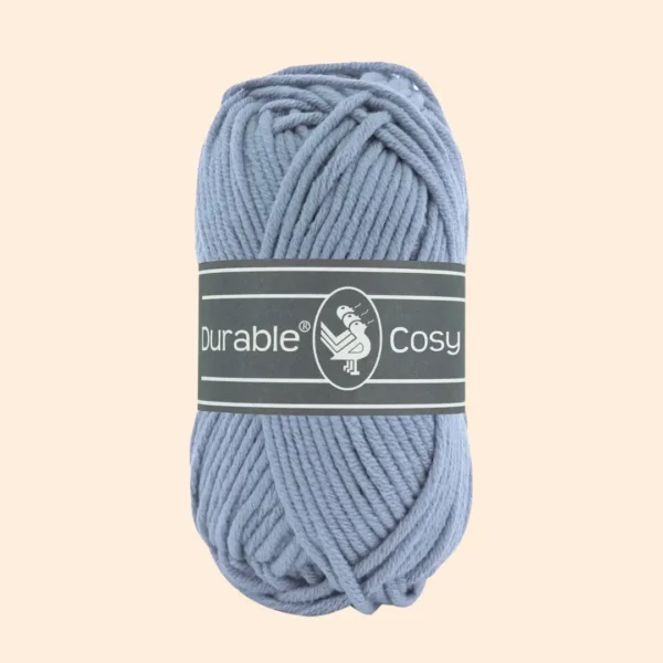 Durable Cosy haakgaren Blue Grey 289