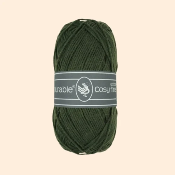 Durable-Cosy-Extra-Fine-haakgaren-olive-green-2149