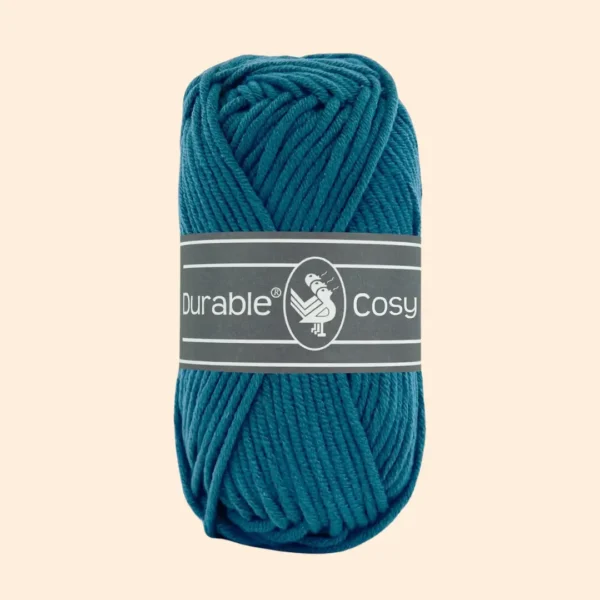 Durable Cosy haakgaren Petrol 375