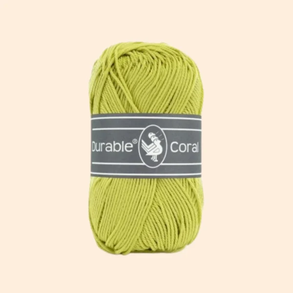 Durable-Cosy-Coral-haakgaren-352-lime