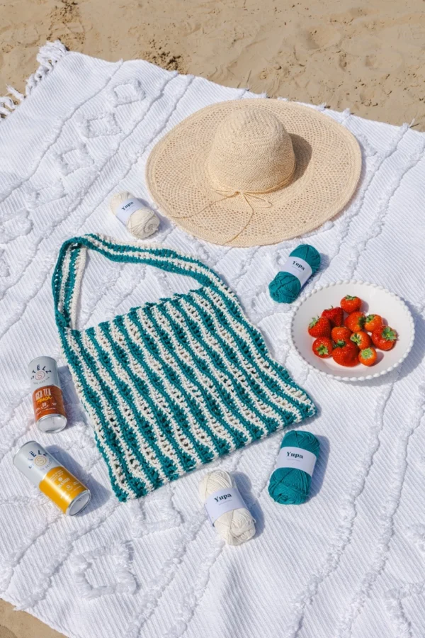 Haakpatroon Beach Bag - Afbeelding 2