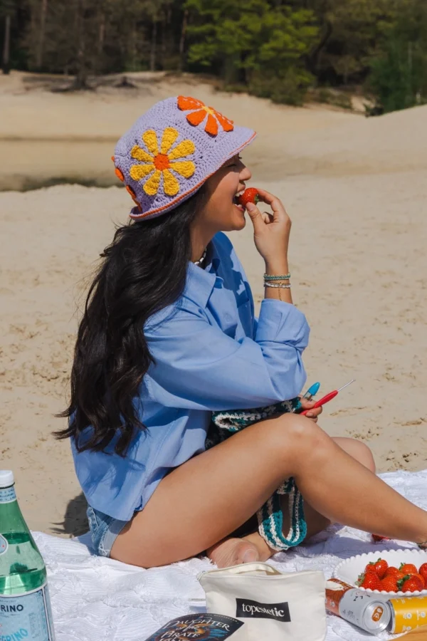 Haakpatroon Festival Bucket Hat - Afbeelding 3