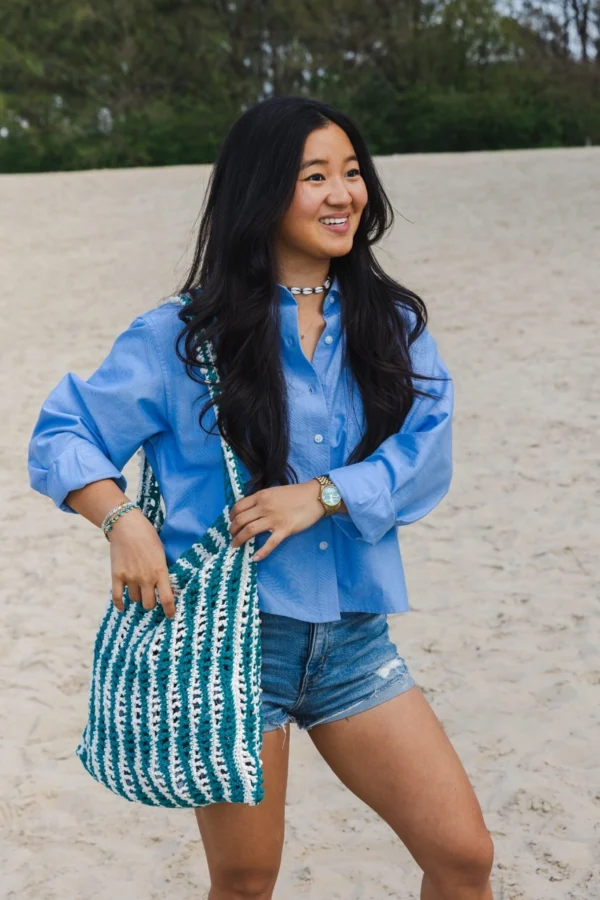 Haakpatroon Beach Bag